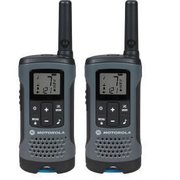 Motorola Motorola Solutions Talkabout® T200 Rechargeable Two-Way Radios, Gray - 2 Pack T200